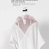 Camiseta de compresión blanca para hombre, tela elástica que estira sin deformarse.