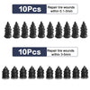 Lot de 10 clous de réparation de pneus pour voitures et motos, pour plaies de 0,1 à 3 mm et 3 à 5 mm.