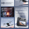 A collection of features for a C-position field camera including HD, gimbal, brushless power, battery life, and remote contro
