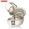 Beige ERAZER XT66PRO trådløse Bluetooth-ørepropper med ladeetui
