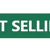 A horizontal banner with the text BEST SELLING on a dark green background.