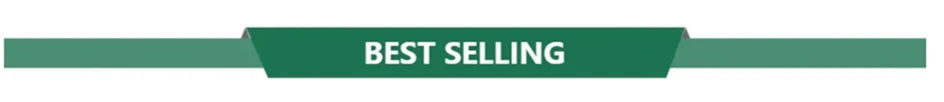A horizontal banner with the text BEST SELLING on a dark green background.