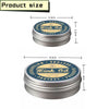 A cylindrical tin of Mink Oil, a natural leather conditioner balm for seats and interior.