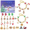 A set of 12 charm bracelets and a countdown calendar for a 24-day Christmas advent experience