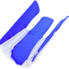 A blue and white sock aid designed to help seniors or individuals with limited mobility apply socks effortlessly.