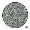 A circular display of 300 gray water beads.
