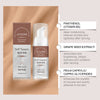 A bottle of JAYSUING Self Tanner Mousse for face and body alongside a bottle of Panthenol and Grape Seed Extract products.