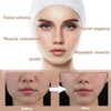 Before and after comparison showing the effect of Invisible V-Lift Face Stickers on facial features.
