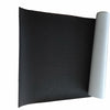 A roll of self-adhesive PU leather repair patches with a black backing and a white label.