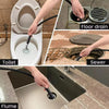 Image showing a toilet, floor drain, sewer, and a flume with a high-pressure jetting hose kit.