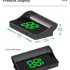 A black product display device showing a digital readout and a mini USB port.
