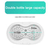 White multi-function baby bottle warmer and sterilizer with a 80mm capacity
