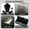 Escenarios de uso variados: joyero, vitrina y decoración de caja de vino tinto.