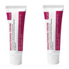 Tube of Brightening Cream formulated with Arbutin, Hyaluronic Acid, and Niacinamide