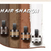 A display of Veronni Embrace Hair Shadow powder products with a textured background.