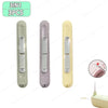 Three sets of 3-in-1 needle threader and seam ripper tools in various colors