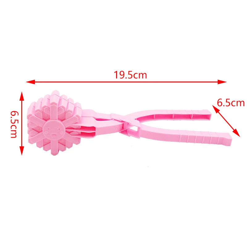 Pink duck-shaped rice mold with a fan design for making sushi and snowballs