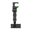 Black 360° rotatable multi-position phone mount for car, desk, and home