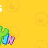 A colorful graphic featuring the text We Make Smiles and the Joyin logo with various bright, rounded shapes.