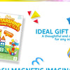 A box of 66pcs Starshine Magnetic Tiles a colorful building set for kids