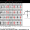 A chart detailing sizing information for Tropical Print Quick-Dry Swim Trunks for Boys in various sizes and measurements.