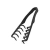 Black volumizing wide-tooth styling comb for men with a Korea style seam covering design