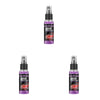 A bottle of High 3-in-1 Nano Ceramic Coating Spray for Cars with a clear cap and dark liquid.