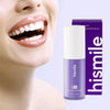 En flaske hismile Colour Corrector Serum ved siden av lilla emballasje.