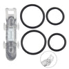 Magnetic bait hanger with non-slip rubber pads for fishing rods and tackle