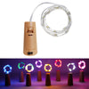 A string of white LED fairy lights is shown coiled and connected to a rectangular light source unit.