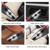 Cordless handheld vacuum cleaner used to clean cracks in car mats, air outlets, and seat cushions.