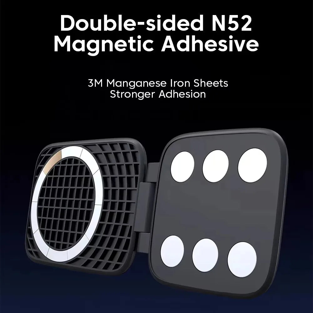 Double-sided N52 magnetic adhesive iron sheets for a car phone holder