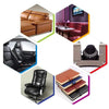 Parches autoadhesivos de cuero para reparar sofás y muebles en varios colores y aplicaciones.