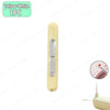 A yellow-white 2-in-1 needle threader and seam ripper set with a metal tool visible.