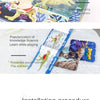 A Dinosaur Rex fossil excavation kit box showing clear packaging and a learning guide for kids.