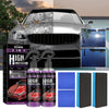 Spray bottle of 3 in 1 High Protection quick coating spray for car paint on a black background