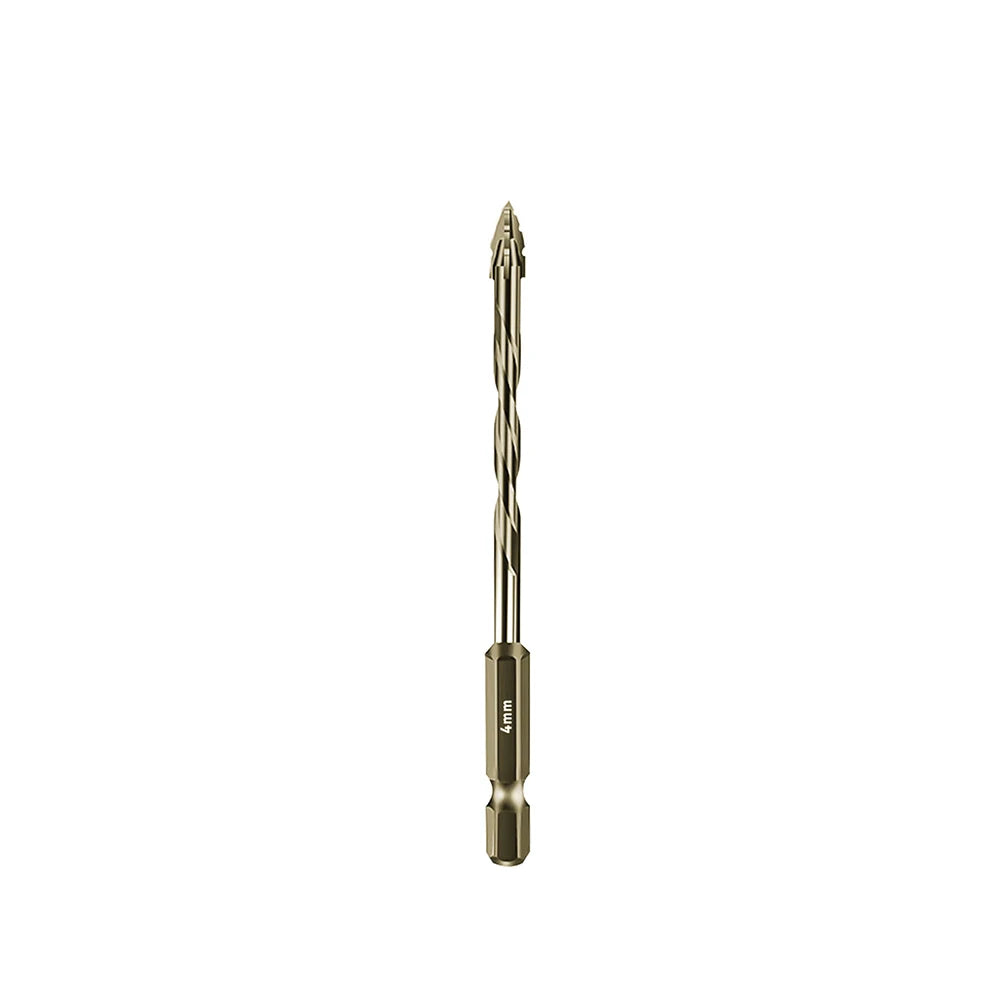 A single serrated drill bit with a 4mm shank is shown vertically.