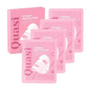 Set pinker Collagen Glow Up Masken in Boxen und Einzelbehältern