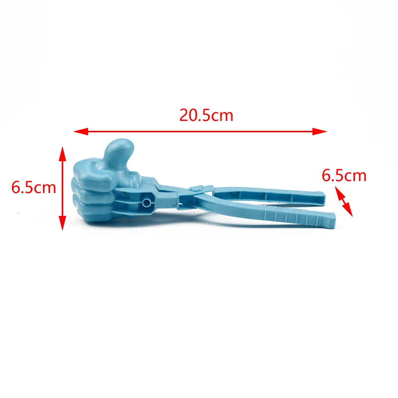 Light blue duck-shaped rice mold used for making fun sushi and snowballs