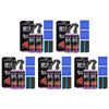 A set of three bottles of High-High 3-in-1 Nano Ceramic Coating Spray for cars in black and purple packaging.