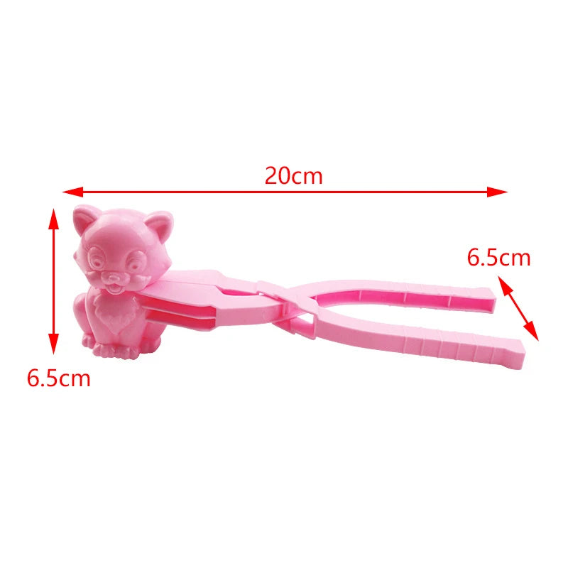 Pink duck-shaped rice mold used for making fun sushi and snowballs