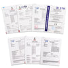 A set of various test reports and documentation related to a Montessori wooden math and fishing puzzle toy for toddlers