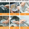 A set of scratch-free microfiber cleaning cloths used for various kitchen and home cleaning tasks like stopping cook, bowls, 