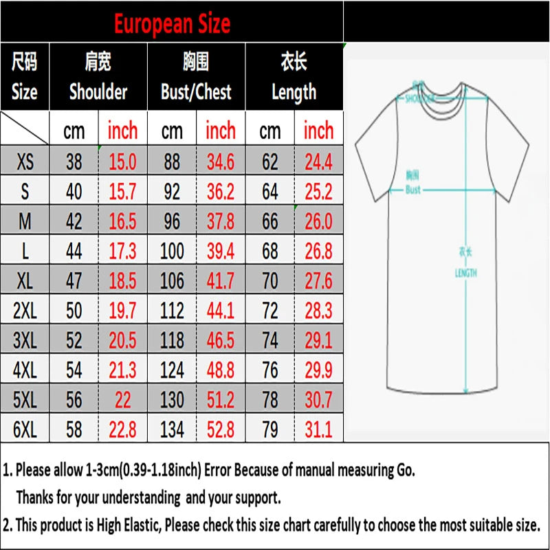 Größentabelle für ein Herren-Camo-Schnelltrocknen-Poloshirt mit Maßen in Zentimetern und Zoll.
