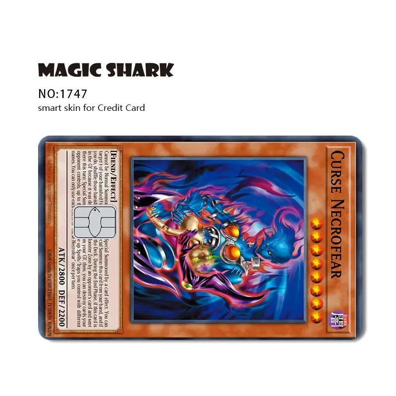 Funda inteligente Magic Shark NO:1747 para cubierta de tarjeta de crédito